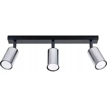 Stropní Svítidlo SOLLUX LIGHTING 6 x 45 cm černý