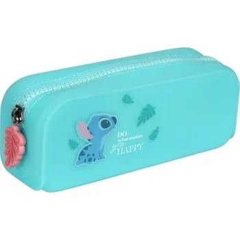 Dětské zboží Colorino silikonový penál Stitch Pastel - zelený