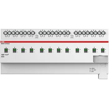 vypínač a zásuvka ABB Řadový spínací akční člen s detekcí proudu 12násobný, 16/20 A, C-zátěž