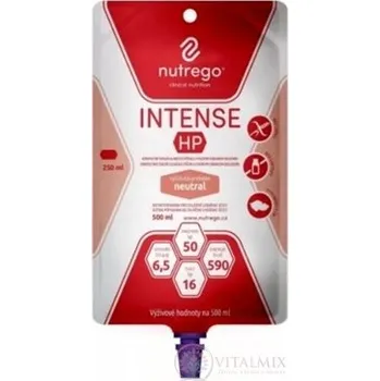 Speciální výživa NUTREGO INTENSE HP S PŘÍCHUTÍ NEUTRAL POR SOL 12X500ML