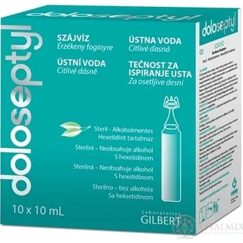 Dentální hygiena Doloseptyl ústní voda 10x 10 ml