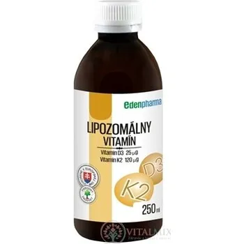 Zdraví EDENPharma LIPOZOMÁLNÍ VITAMIN D3 + K2 perorální roztok 250 ml
