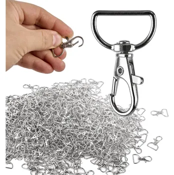 KIK Kovová karabinka na ryby 500 ks.