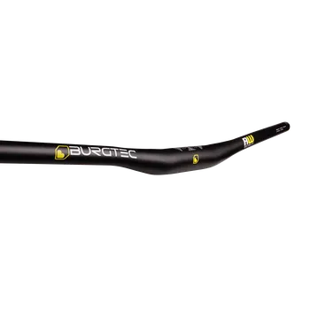 Řídítka Burgtec RideWide DH Alloy řidítka 800mm délka a 35 mm průměr černá, 30mm