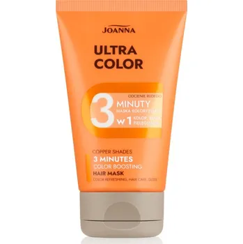 Barva na vlasy Joanna Ultra Color Cooper Shades 3 Minutes maska na vlasy pro červené odstíny vlasů 100 g