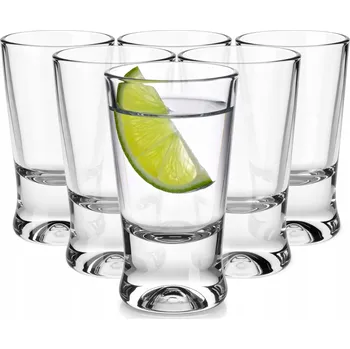 Sklenice Sklenice na vodku Glasmark X, bezbarvé, 25ml, 6 ks