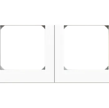 ABB Rámeček dvojnásobný, pro vodorovnou i svislou montáž (3901H-A05020 68W)