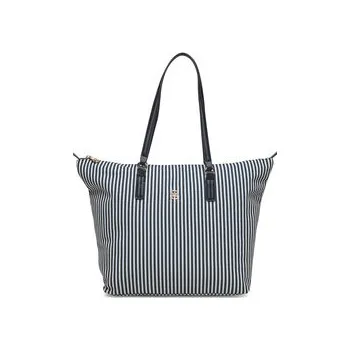 Kabelka Kabelka Tommy Hilfiger Poppy Summer Tote AW0AW17203 Tmavomodrá OS