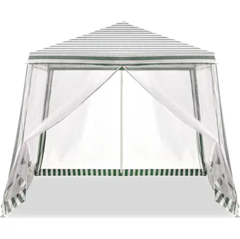 Zahradní stavba Zahradní párty stan s moskytiérou 2,4 x 2,4 m bílý