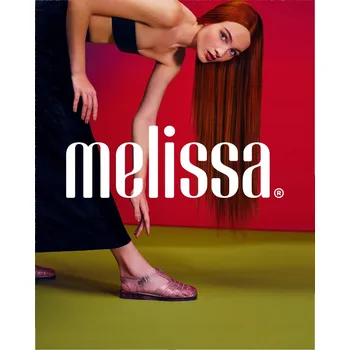 Dámské sandále Melissa M Lover Papete AD Brown/ Beige Dámské Sandály Hnědé 37