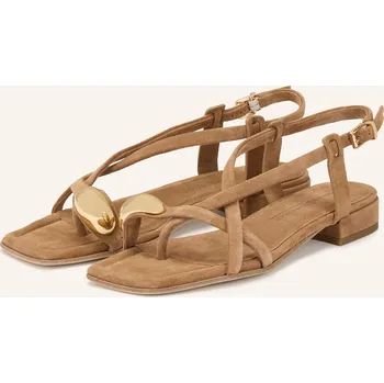 Dámské sandále Kennel & Schmenger Rozdělovač Prstů Moa, koňaková