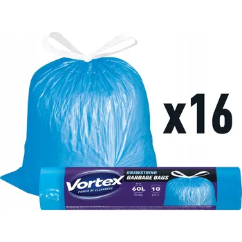 Pytle na odpadky Pytle na odpadky na směsný odpad Vortex 60 l 10 ks