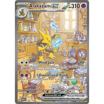 Sběratelská karetní hra Alakazam ex 201/165 - Scarlet & Violet 151