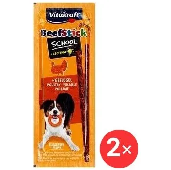 Vitakraft Dog pochoutka Beef Stick salami Geflug 2 × 1 ks