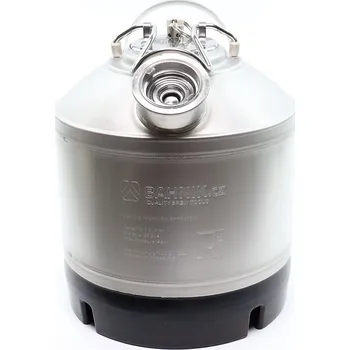 Výčepní technika Sanitační soudek BAJONET 6,5L nerez – pro čištění výčepního zařízení