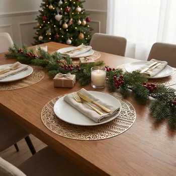 prostírání Prostírání děrované ALTOM DESIGN BOMBKA 38 cm zlaté