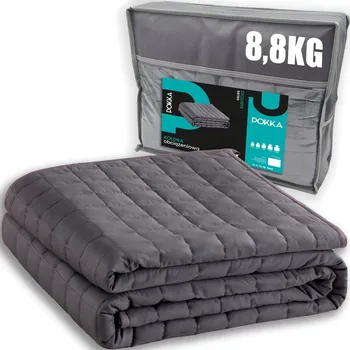 deka Zátěžová deka POKKA 150 cm x 200 cm šedá