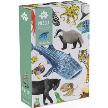 Puzzle Puzzle Zvířata světa - 200 pcs