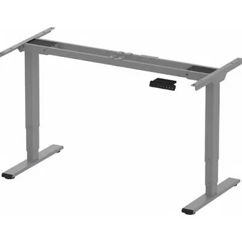 Jednací stůl Výškově nastavitelný stůl E6S-EUV4, bez desky, šedý - A FLEXISPOT