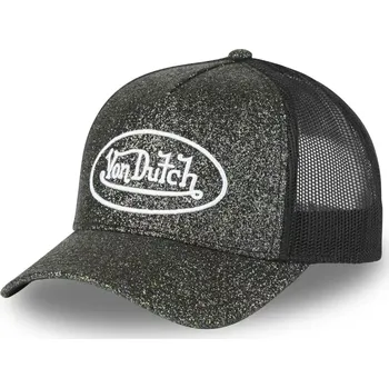 Kšiltovka Dámská kšiltovka Von Dutch Trucker Glitter black