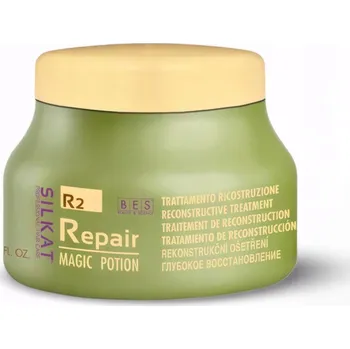 Vlasová regenerace BES Maska na poškozené vlasy Silkat REPAIR R2