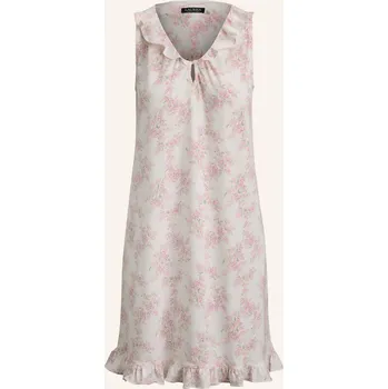 Dámská košile Lauren Ralph Lauren Dámská Noční Košile S Volánky, režná /...