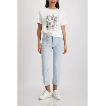 Tričko Monari 410087 s potiskem Velikost: 36