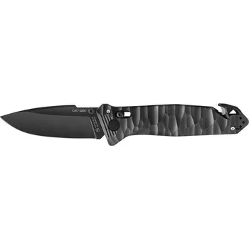 Multifunkční nůž Zavírací nůž TB OUTDOOR Cac S200 French Army Knife Textured Pa6 Smooth Barva: černá