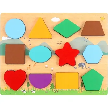 Puzzle DŘEVĚNÉ PUZZLE TVARY