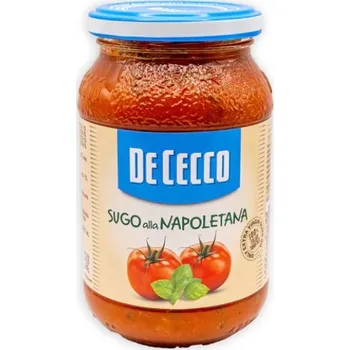 Omáčka Little Sicily Sugo alla Napoletana – Sladká rajčatová omáčka se zeleninou (400 g)