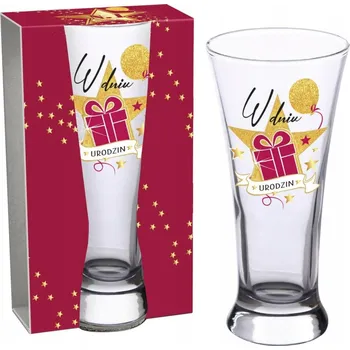 Sklenice Dárek k 18-99. narozeninám pro ženu, dívku, maminku, kolegyni