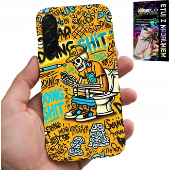 Pouzdro na mobilní telefon POUZDRO PRO SAMSUNG GALAXY A56 5G - DOING SHIT KOSTLIVEC NA KIBLU CASE