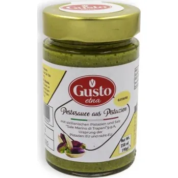 Pesto Little Sicily Pistáciové pesto Gusto Etna – Zelené zlato ze Sicílie (190 g)
