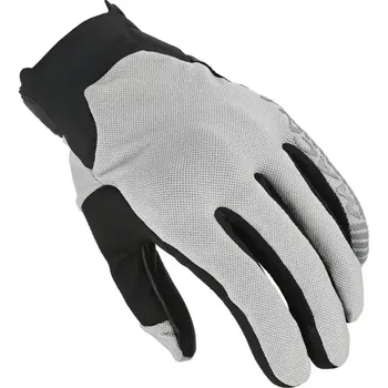 Moto rukavice Pánské rukavice Macna Obtain leather grey/black