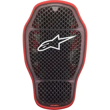 Motocyklový chránič hrudi a pátěře Chránič páteře Alpinestars Nucleon KR-1 Celli transparent/smoke/red