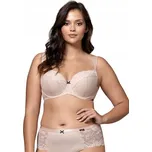 Nipplex vyztužená podprsenka béžová velikost 65G