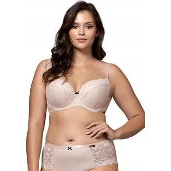 Dámské spodní prádlo Nipplex vyztužená podprsenka béžová velikost 65G