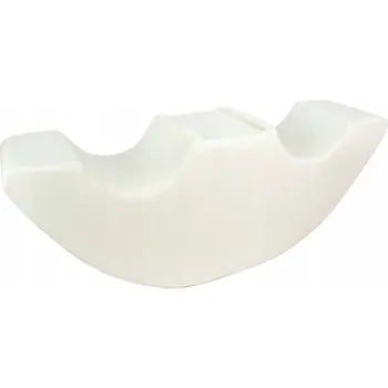 Dřevěná hračka Houpačka Fasolka Duo - Pěnová Kostka na Hraní pro Děti (Bílá)