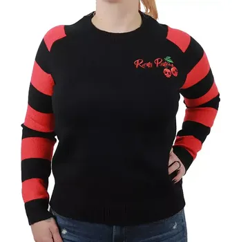 Dámský svetr Dámský svetr Rusty Pistons RPSWW50 Cutter black/red