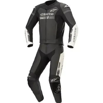 Moto kombinéza Alpinestars GP Force Chaser black/white 2pc vel. 52