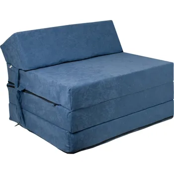 Křeslo Fimex Rozkládací křeslo FIM - matrace pro hosty modrá