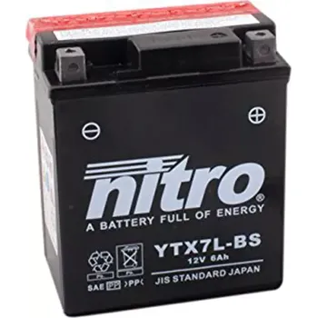 Motobaterie Nitro NTX7L-BS-N