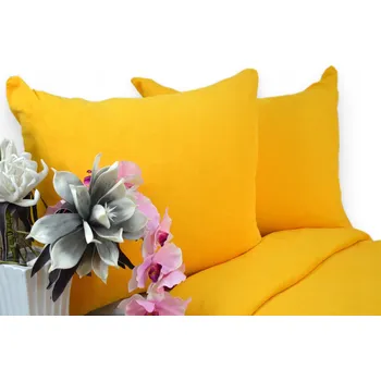 Povlečení Froté Povlečení 160x200, žlutá barva KOBI