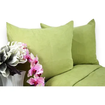 Povlečení Povlečení froté silné 160x200 3dílné olivově zelené