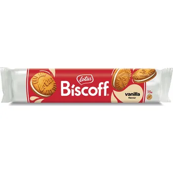 Lotus Biscoff sušenky vanilkové 150g cena za kartonové balení (Kartonové balení : 9 ks)