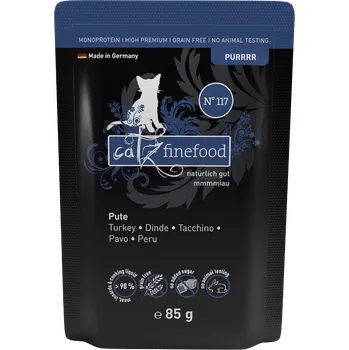 Krmivo pro kočku Catz finefood kapsička Purr No.117 - s krůtím masem 85g