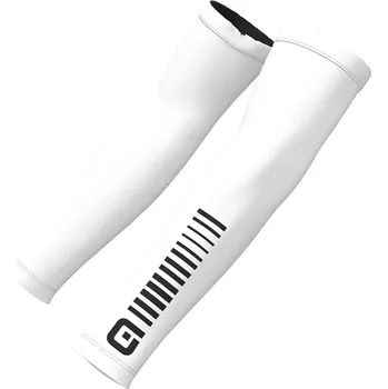 Cyklistické oblečení ALÉ Cyklistické návleky na ruce - SUNSELECT - černá/bílá M