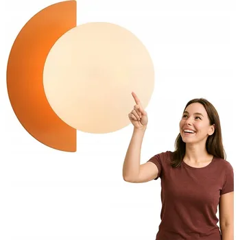 Nástěnné svítidlo Nástěnné svítidlo Italux bílé, oranžové G9 25 W