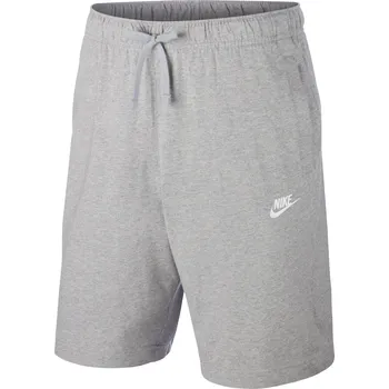 Pánské oblečení Pánské kraťasy na volný čas Nike M NSW CLUB SHORT JSY šedé BV2772-063 - 3XL | UK 14 | US 15