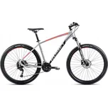Horské kolo MTB Romet Rambler R7.4, rám 18 palců, kola 27,5", stříbrné